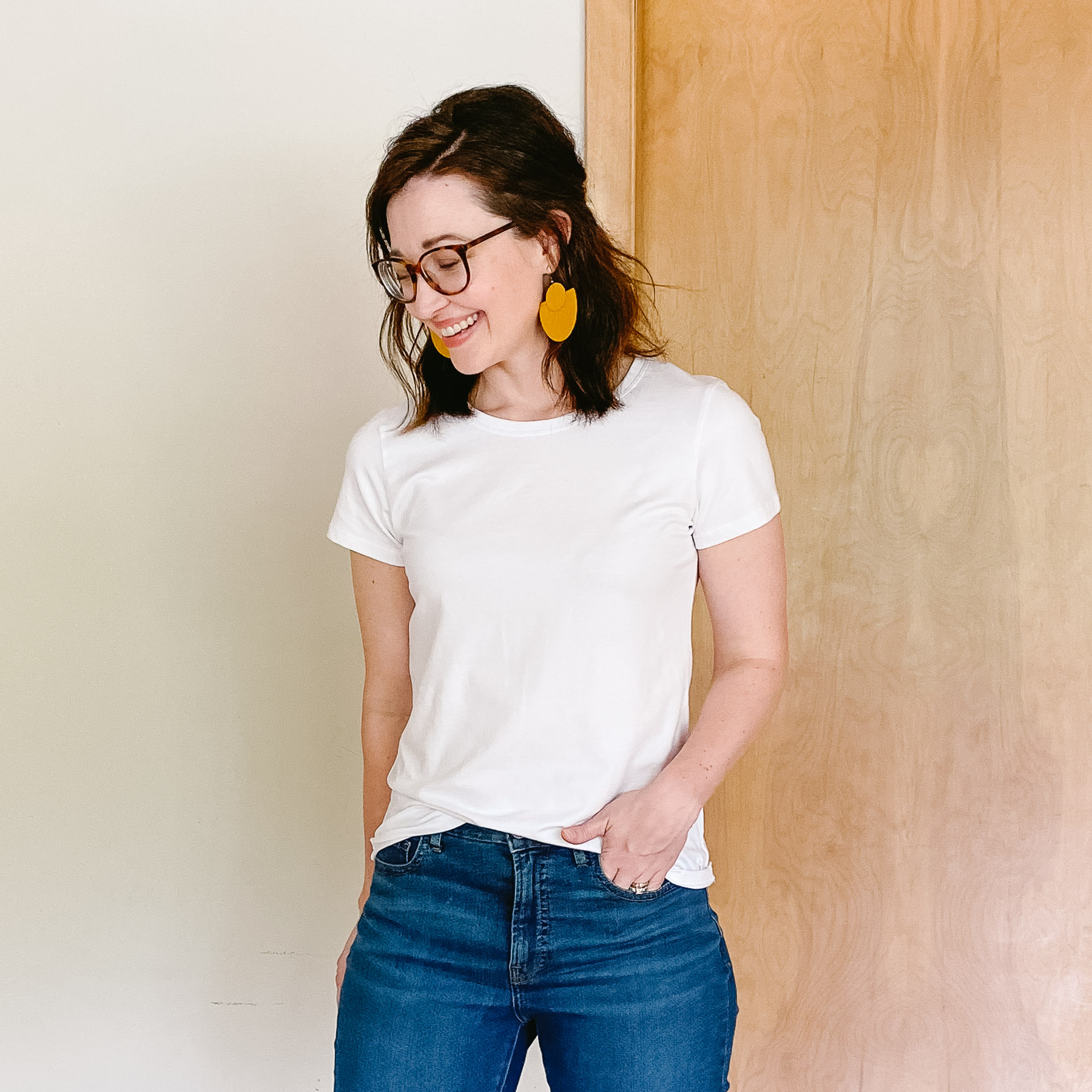 ashleigh becker best affordable ethical white tee