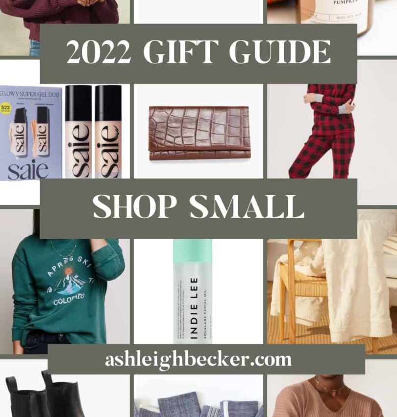 sustainable gift guide to shop small
