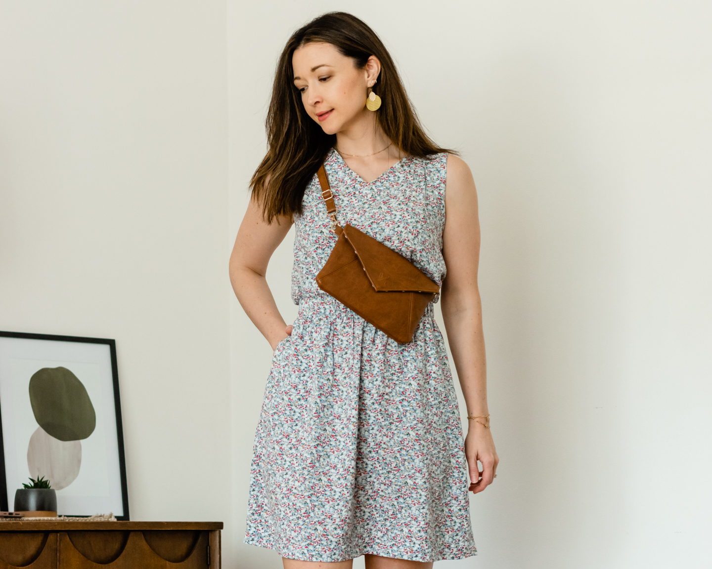 summer dress slow fashion ethical bytavi dress