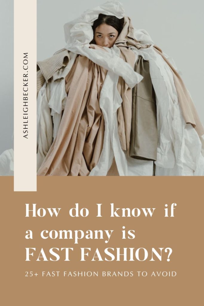 how do I know if a company is fast fashion
